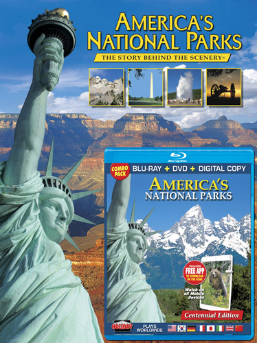 America's National Parks Book/ Blu-ray Combo Pack